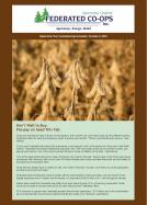 Oct. 9, 2018 Agronomy Update