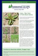 June 25, 2019 Agronomy Update