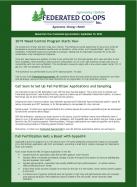 Sept. 19, 2018 Agronomy Update 