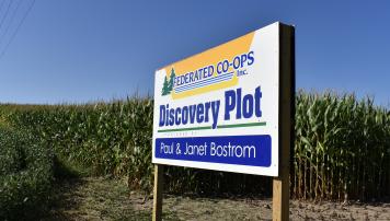 Bostrom Farm: One of five Discovery Plot locations