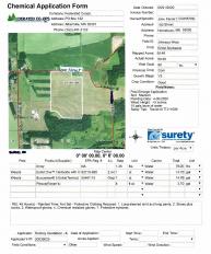 Surety map example