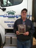 Cambridge Bulk Petroleum staff with safety award