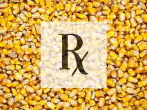 corn with Rx symbol