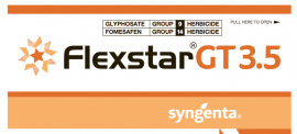 Flexstar GT 3.5 label screenshot
