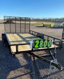 ABU STEEL OPEN UTILITY TRAILER